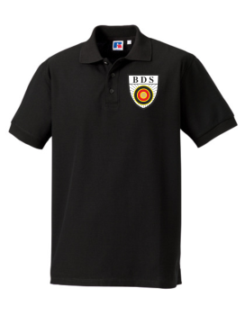 Preview: BDS Poloshirt mit gesticktem Brustlogo